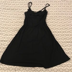 Black cotton sundress